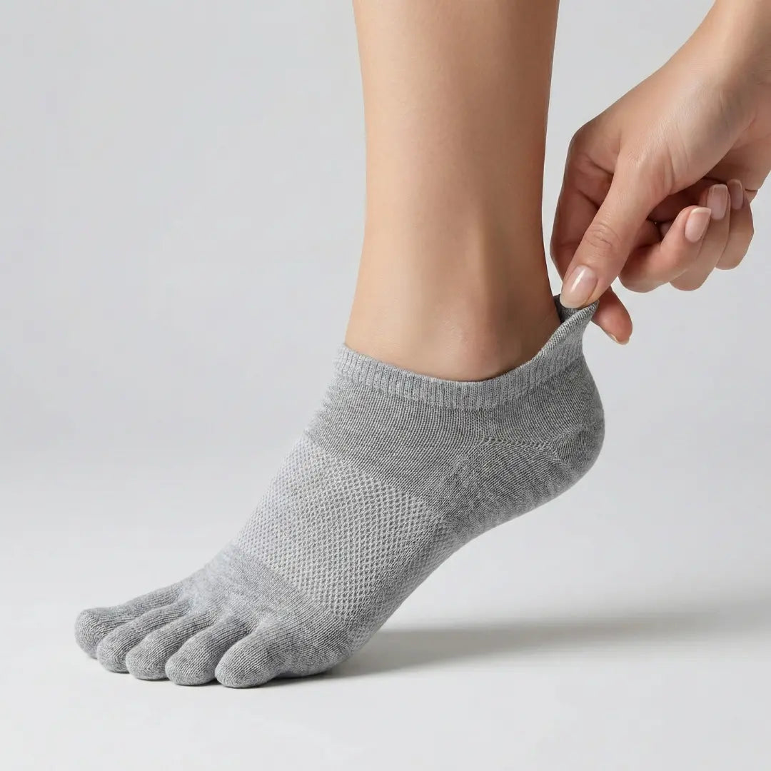 Chaussettes Barefoot à Cinq Doigts - Chaussettes Invisibles